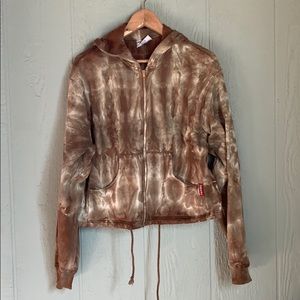 Hard Tail Zipper Crop Jacket